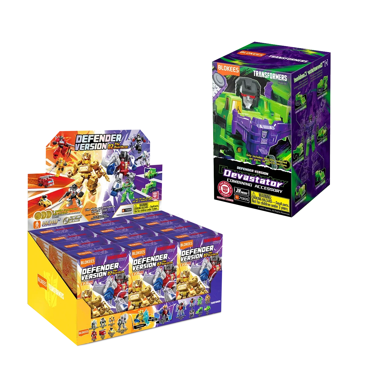 Transformers Defender Version Devastator Kits Combining Accessory