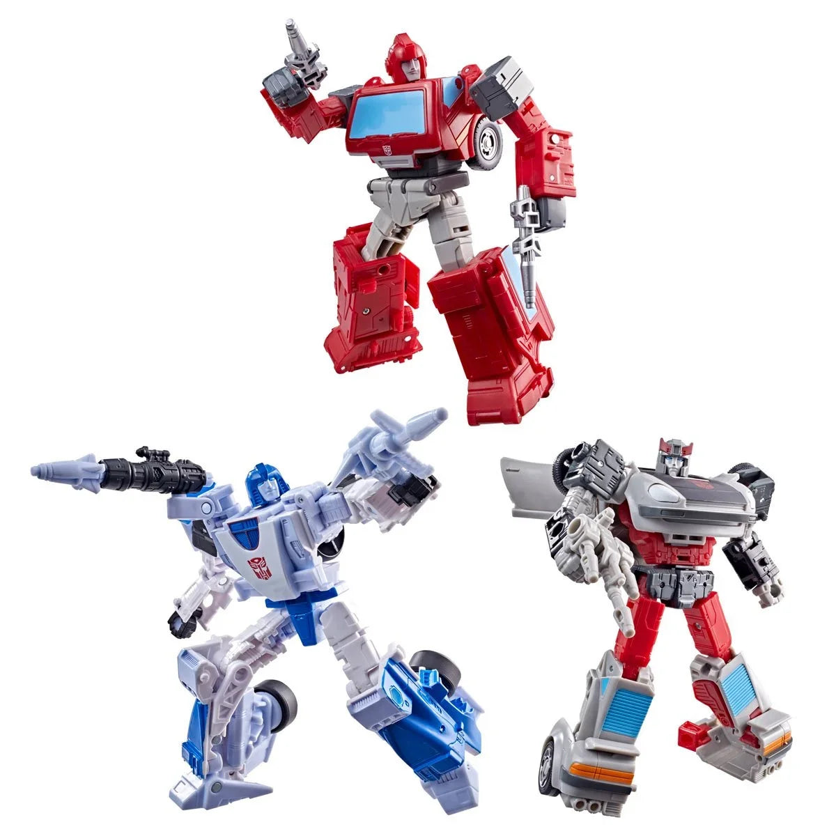 Transformers Age of the Primes Mirage, Ironhide, and Bluestreak Action Figure Set