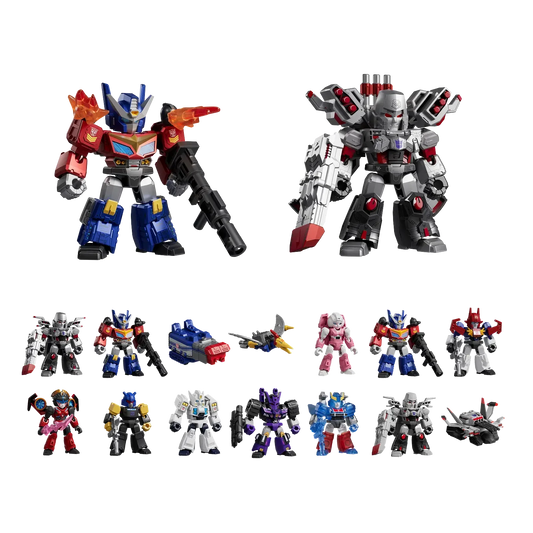 Blokees Transformers Model Kits Defender Version #08 Battle Stars Mystery Box Trading Figure Set of 12